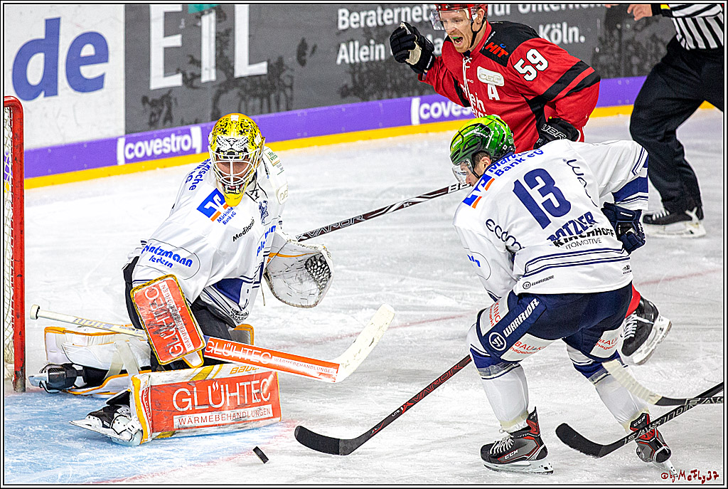 DEL; Koelner Haie - Iserlohn Roosters, 04.01.2019